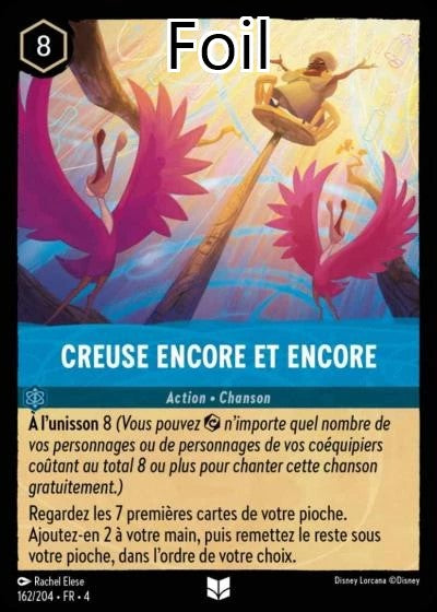 Creuse encore et encore Foil