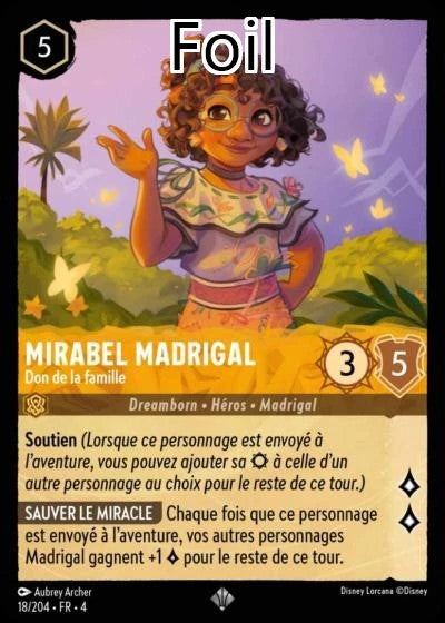 Mirabel Madrigal Foil