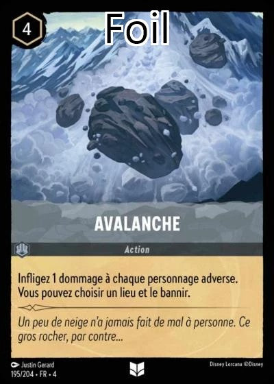 Avalanche Foil