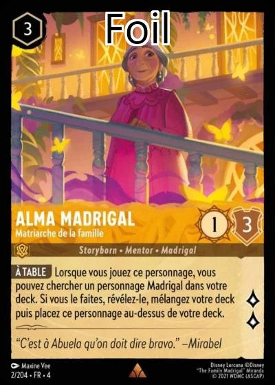 Alma Madrigal Foil