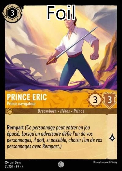 Prince Eric Foil