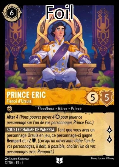 Prince Eric Foil