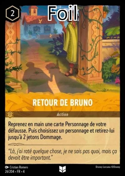 Retour de Bruno Foil