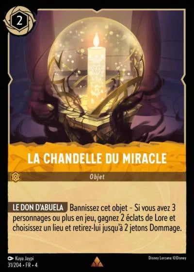 La chandelle du miracle
