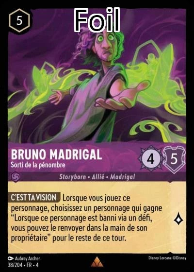 Bruno Madrigal Foil