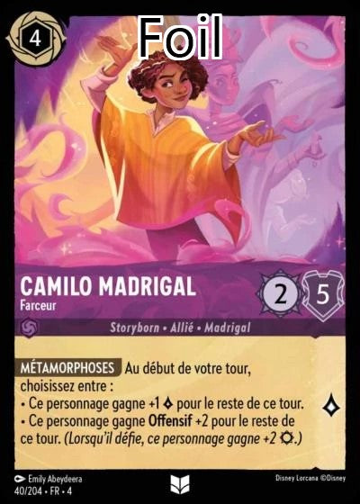 Camilo Madrigal Foil