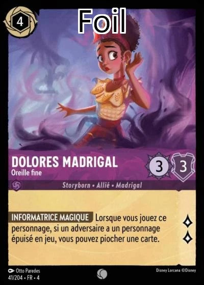Dolores Madrigal Foil