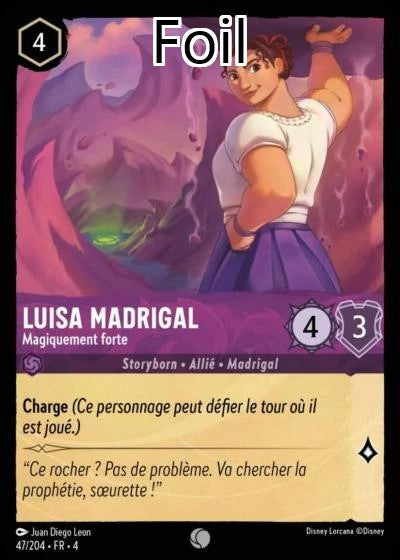 Luisa Madrigal Foil