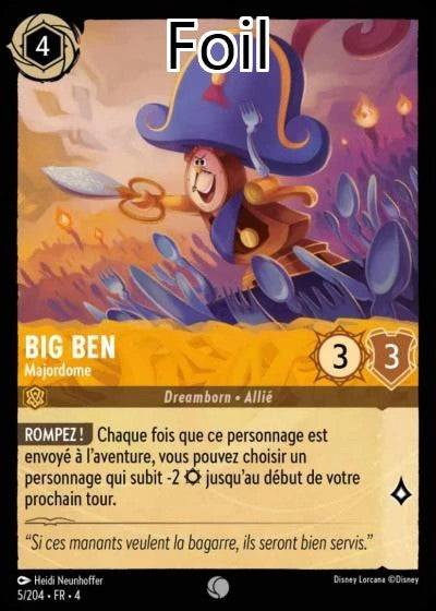 Big Ben Foil