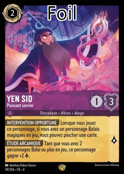 Yen Sid Foil