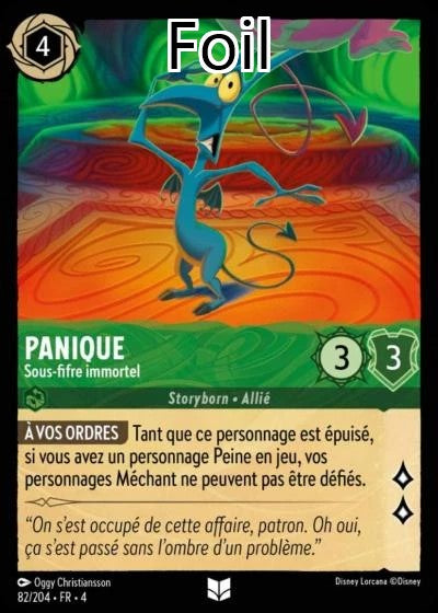 Panique Foil