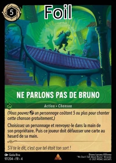 Ne parlons pas de Bruno Foil